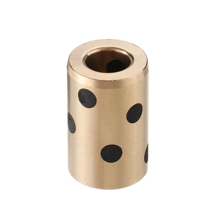 Machifit LM/8/10/12/16UU Linear Bearing Oil Free Bushing Round Graphite Copper Sleeve Slide Bearing - MRSLM