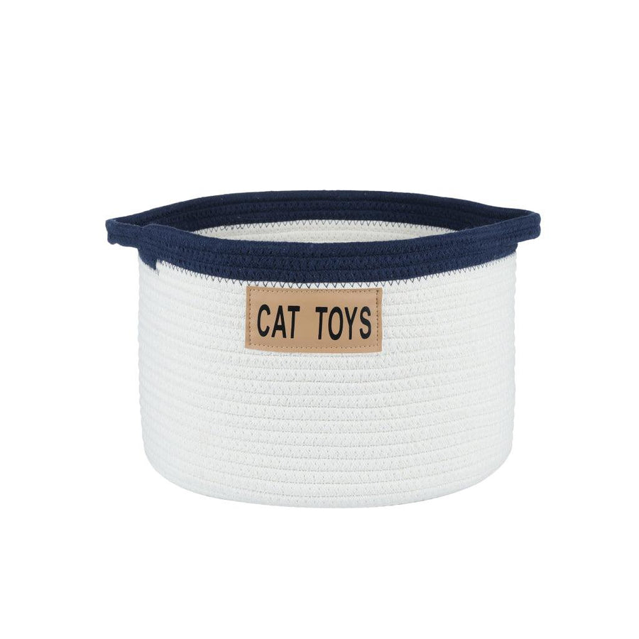 Cat Toy Rope Cotton Basket - MRSLM
