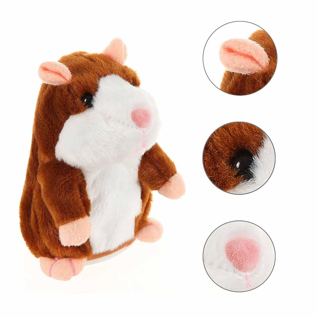 Talking Hamster Plush Toy - MRSLM