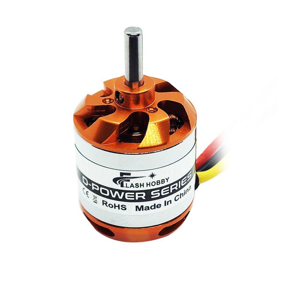 Flash Hobby D2836 750KV 880KV 1120KV 1500KV 2-4S Brushless Motor For RC Airplane - MRSLM