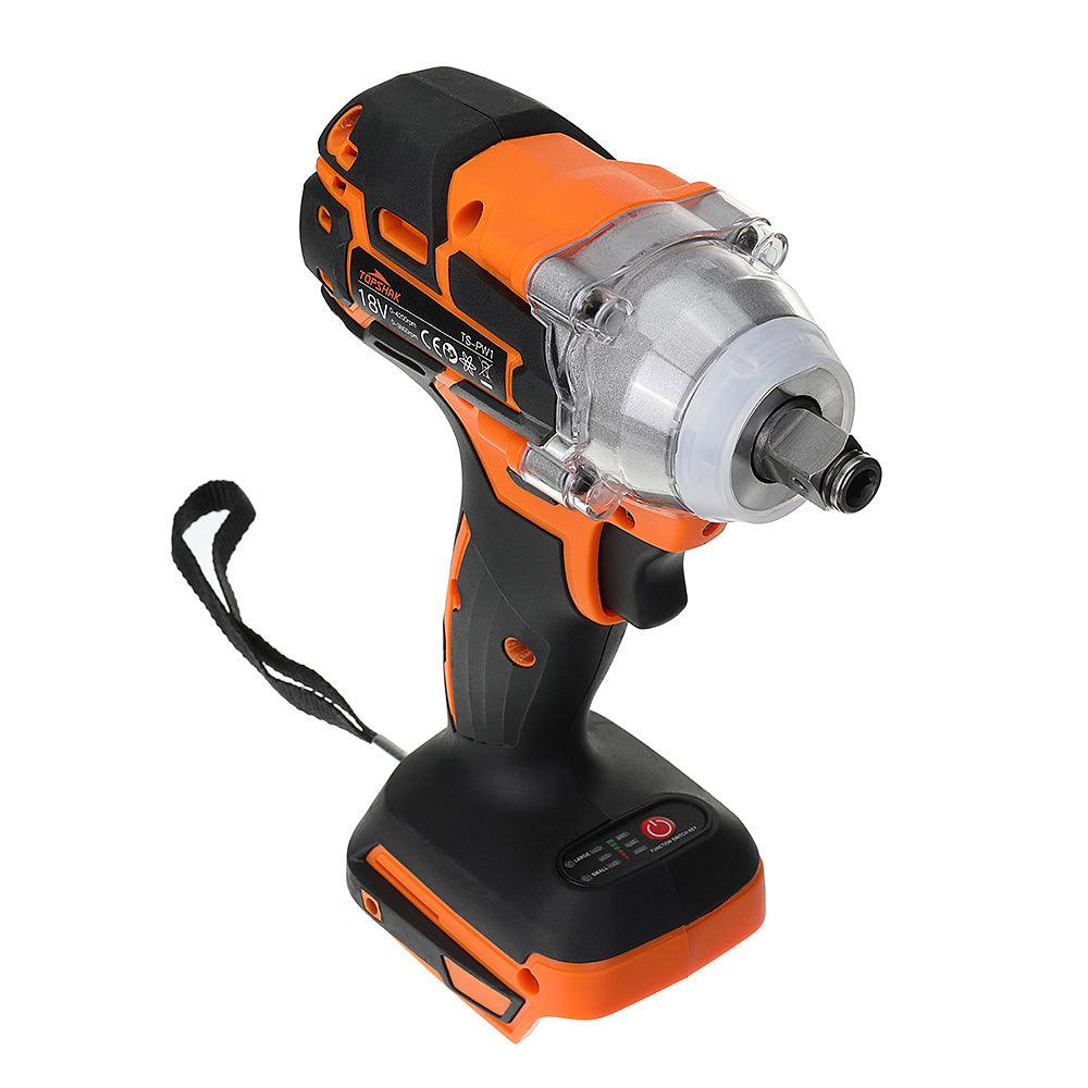 Topshak TS-PW1 Cordless Brushless Impact Wrench Screwdriver Stepless Speed Change Switch For 18V Makita Battery - MRSLM