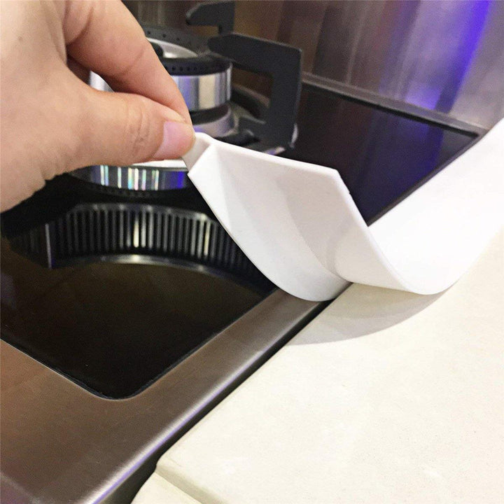 2pcs Silicone Stove Counter Gap Cover Heat Resistant Gap Filler Seals Kitchen Gap 21 Inch - MRSLM