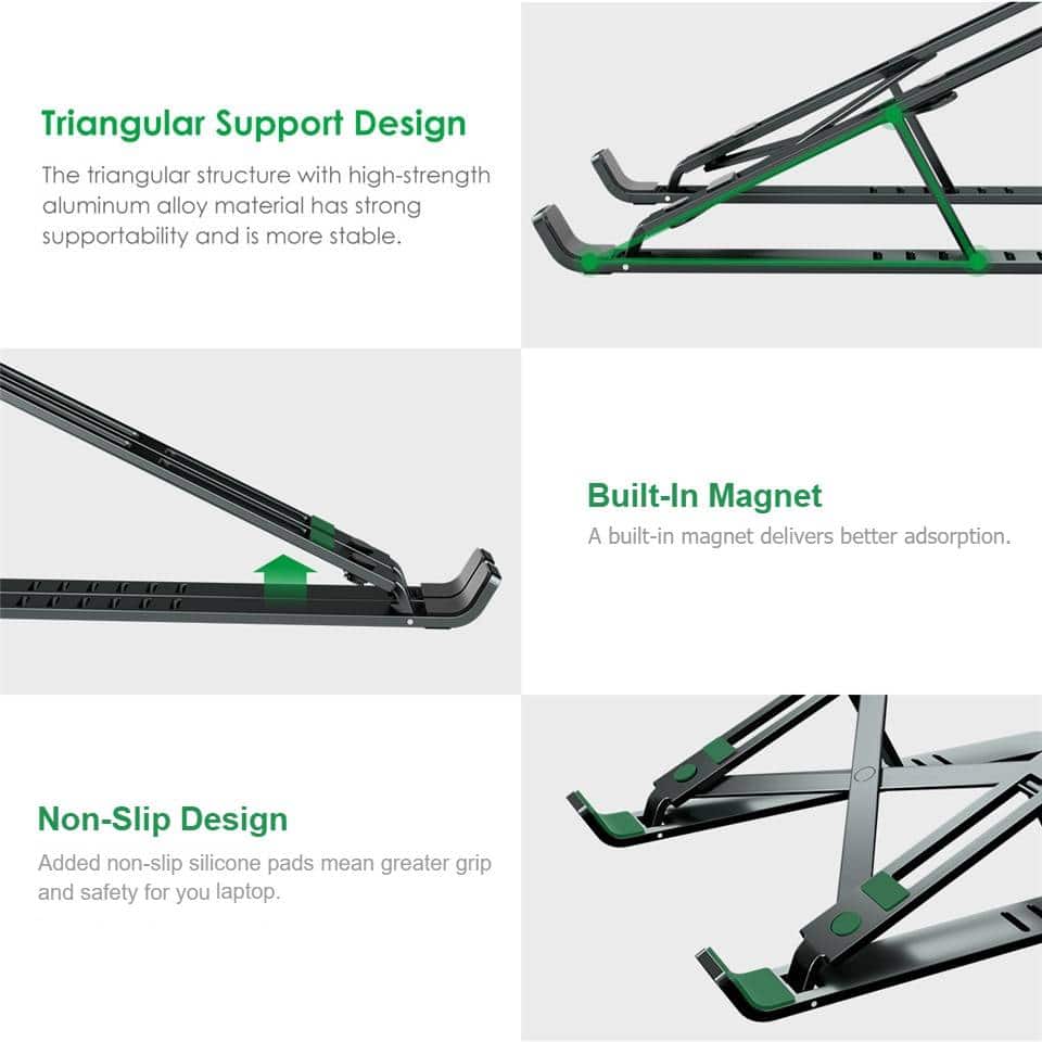 Adjustable Aluminum Laptop Stand