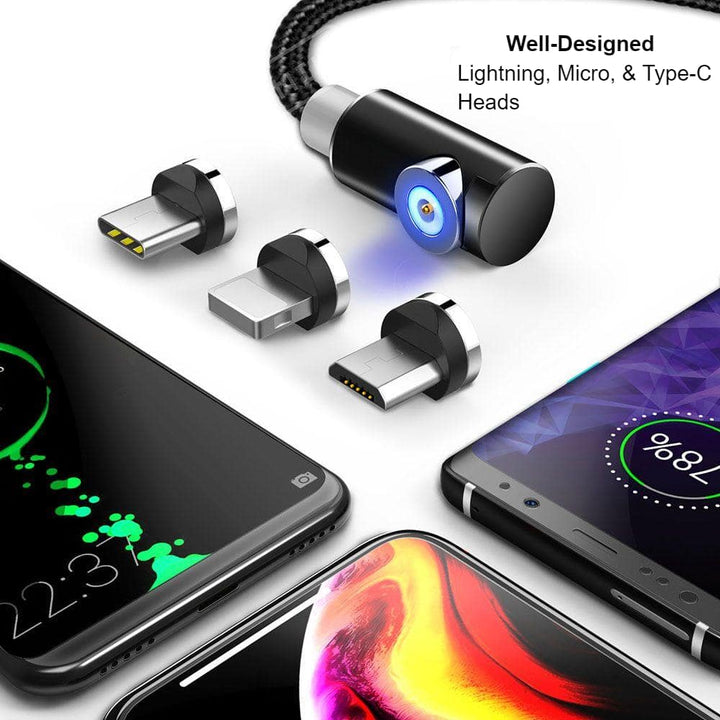 Indestructible Magnetic 3-in-1 Cable