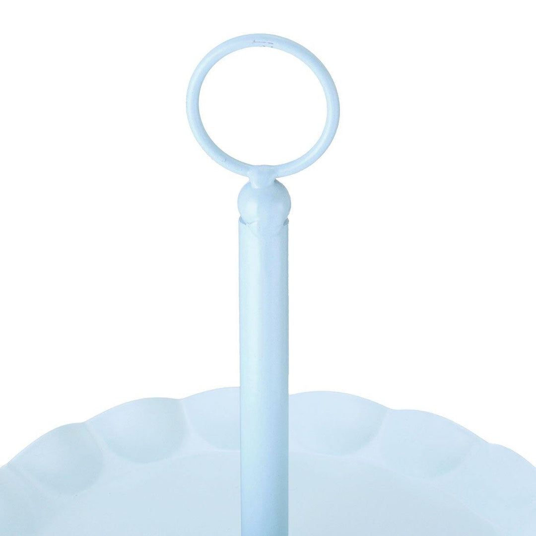 2 / 3 Ters Blue Cake Holder Cupcake Stand Birthday Wedding Party Display Holder Decorations - MRSLM