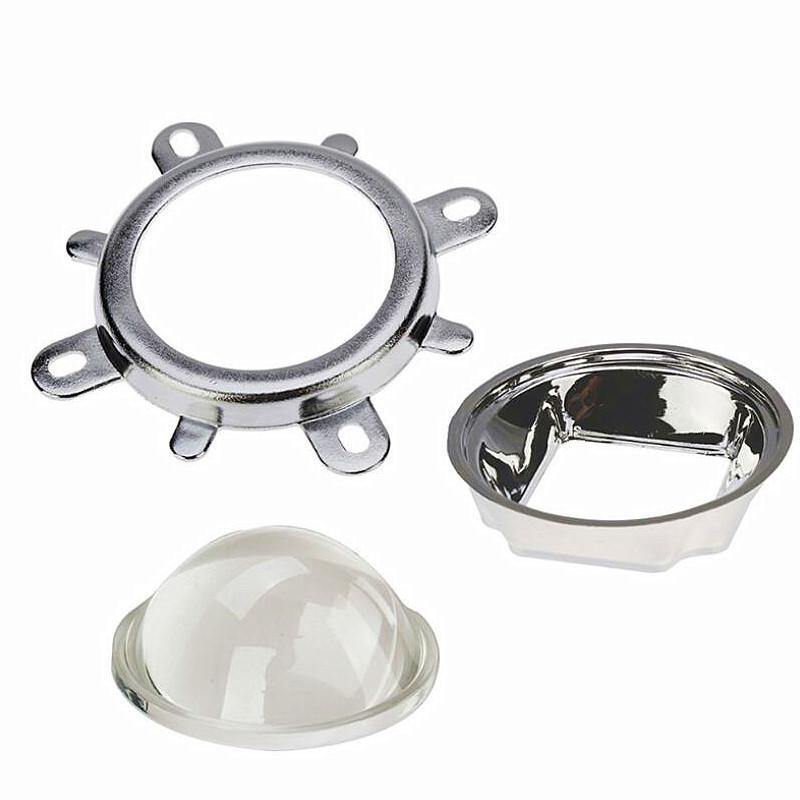 44MM Optical Magnifier 60 degrees/120 degrees High Power LED 20-100W Lamp Lens Plano-convex Lens - MRSLM