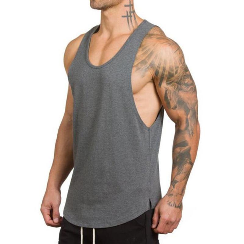 Sleeveless Cotton Breathable T Shirts - MRSLM