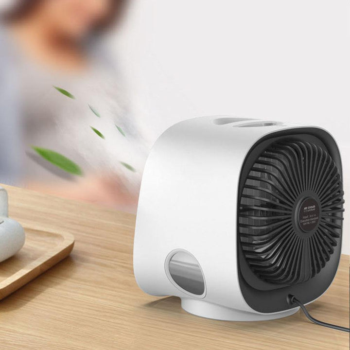 M-201 Multifunctional USB Desktop Air Cooling Fan Air Conditioning Fan Air Cooler Personal Fans - MRSLM