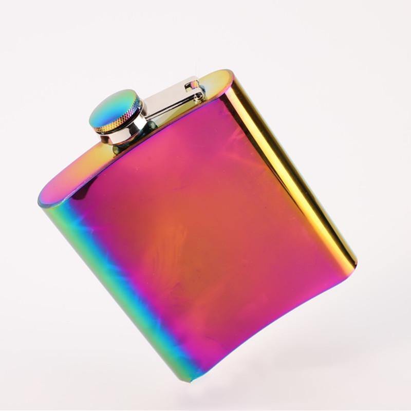 7OZ/8OZ Stainless Steel Hip Flask Liquor Whiskey Alcohol Pocket Bottles Winebottle Gift - MRSLM