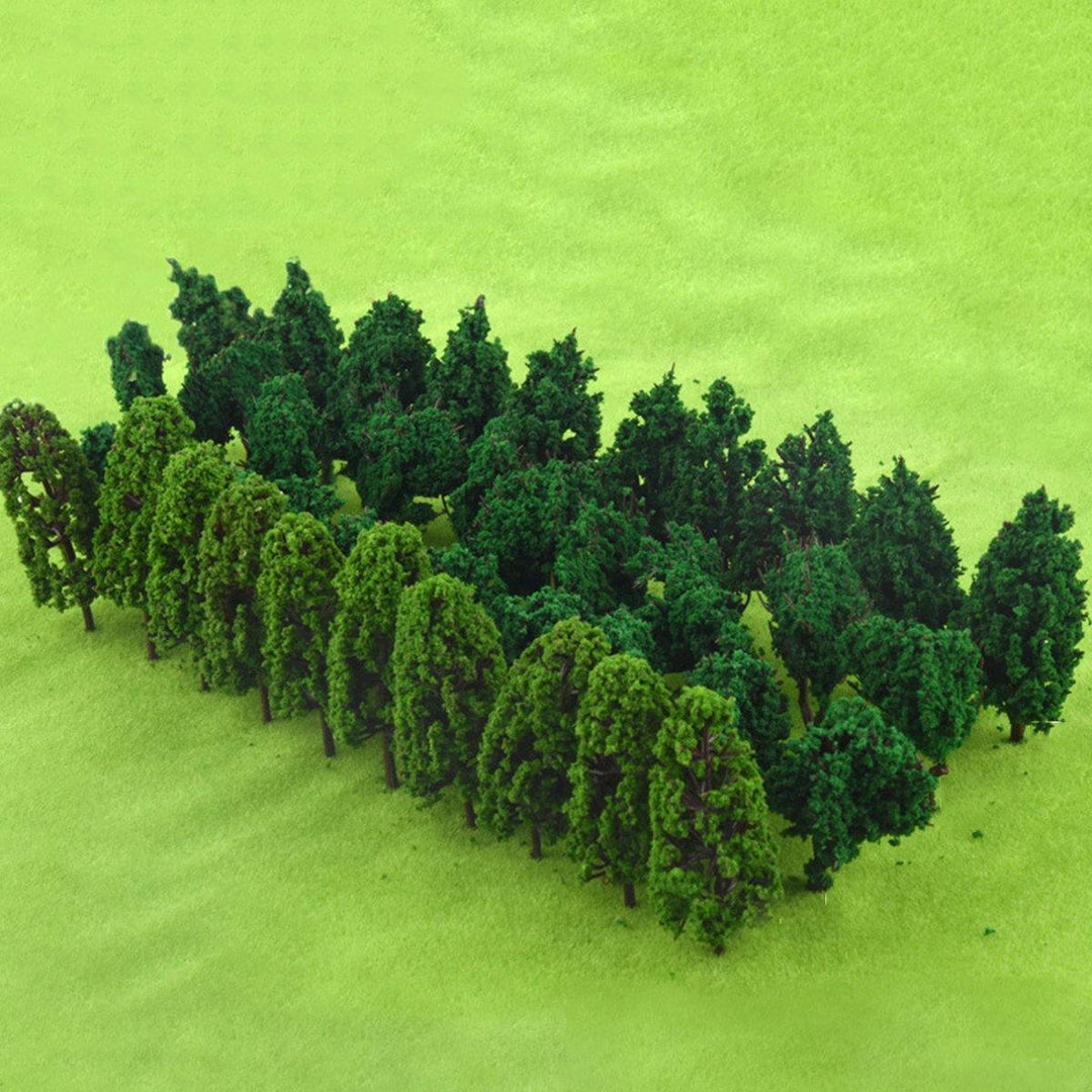 40PCS Tree Model DIY Building Sand Table Landscape Modelling Material - MRSLM