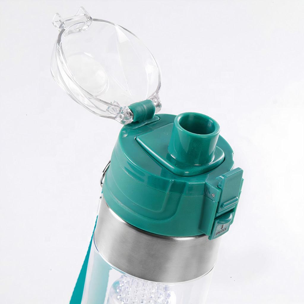 Teal Plastic Water Bottle - MRSLM