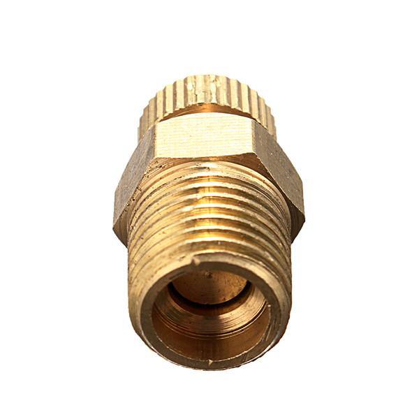 PT 1/2 3/8 1/4 Inch Brass Drain Valve Air Compressor Male Threaded Water Drain Valve - MRSLM