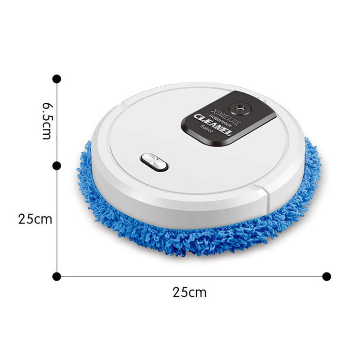 3 in 1 Robot Vacuum Cleaner Rechargeable Auto Cleaning Humidifying Spray Intelligent Sweeping Dry And Wet Mopping Function - MRSLM