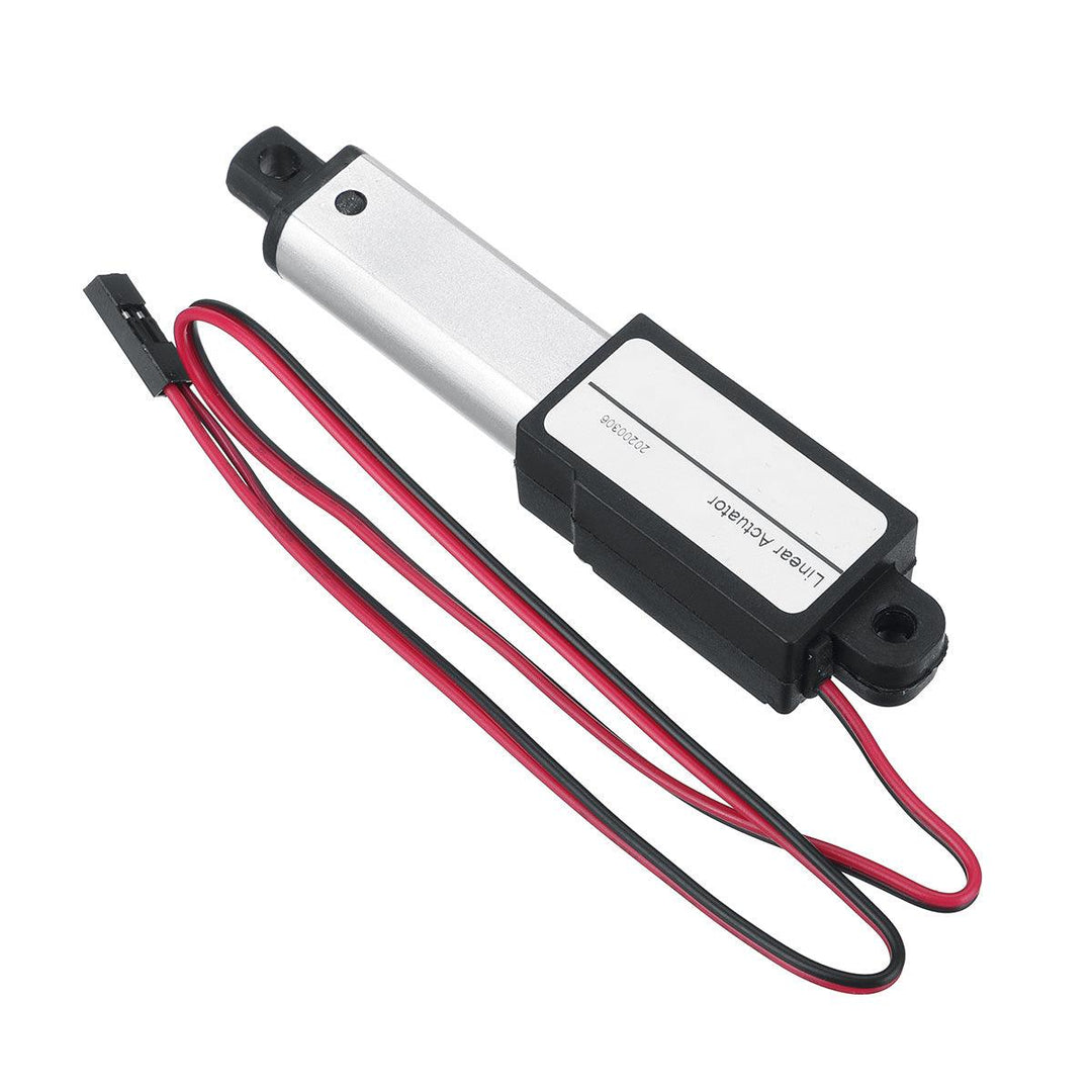 IP54 Linear Actuator 12V DC 100mm Stroke Electric Window Door Opener Linear Motor 30/15/9.5mm/s Speed - MRSLM