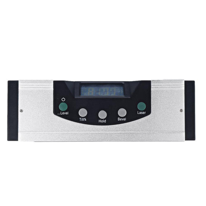 150mm LCD Display Digital Laser Level Ruler Cross Line Magnetic Protractor Inclinometer Electronic Angle Level - MRSLM