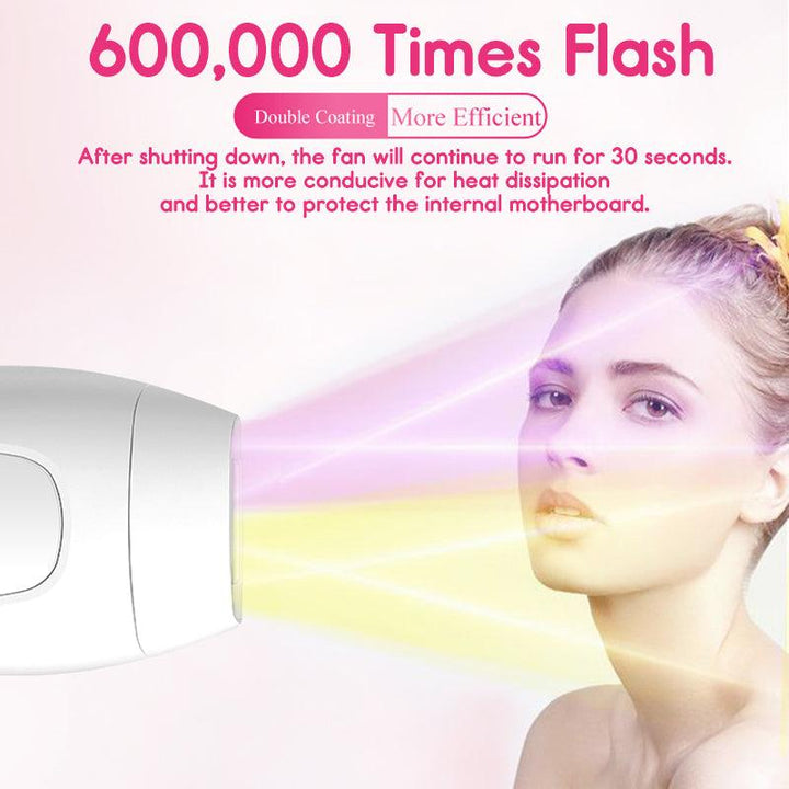 600000 Pulses Painless IPL Laser Epilator Full Body Removal - MRSLM