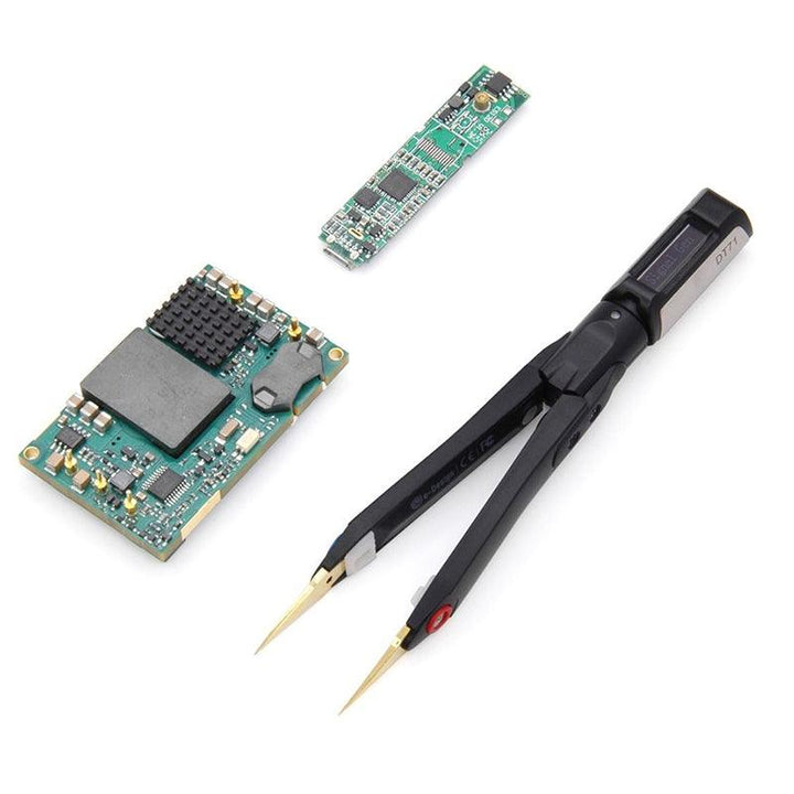 DT71 Digital Tweezers Smart SMD Tester Portable LCR Meter Diode Resistor Capacitor Multimeter Frequency Signal Generator - MRSLM