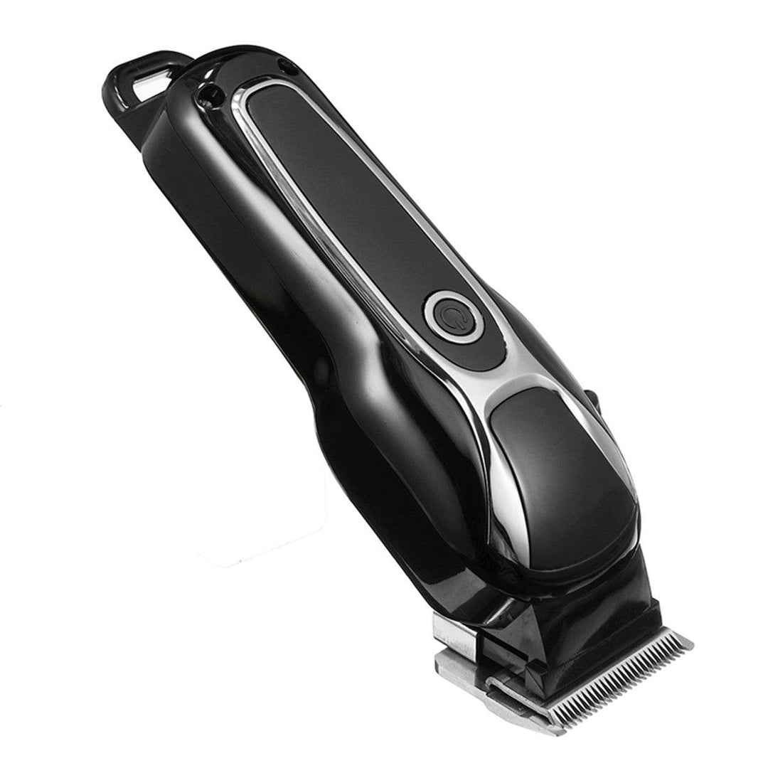 SURKER Barber Salon Electric Hair Clipper Rechargeable Trimmer Beard Body Shaver Grooming Razor LED Display Steel Blade Washable - MRSLM