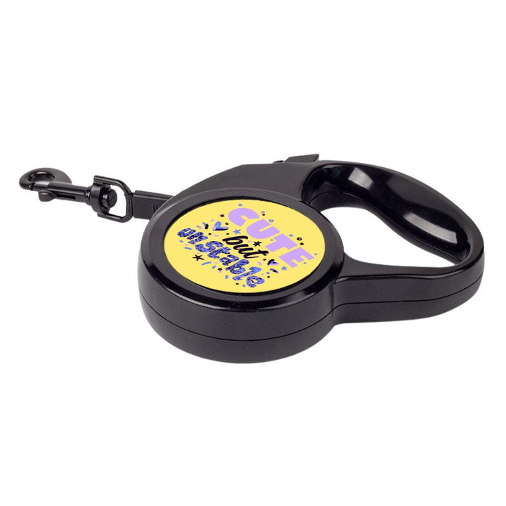 Cute but Unstable Retractable Pet Leash - Funny Design Leash - Graphic Dog Leash - MRSLM