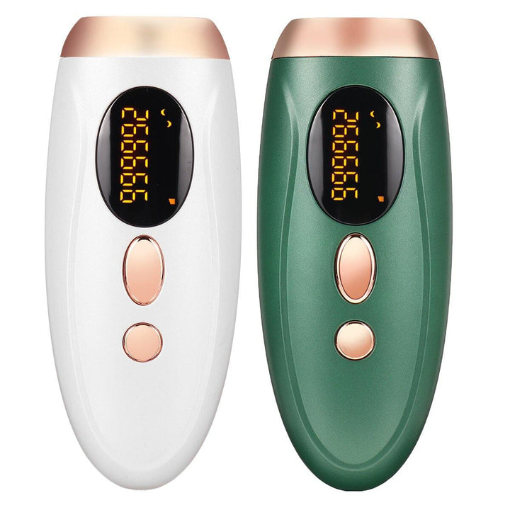 2-in-1 IPL Laser Skin Rejuvenation Hair Removal 999999 Flash Handheld Epilator LCD Display Safty Painless Arms Legs Back Underarms - MRSLM