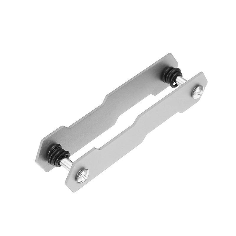 AOTDDOR® Aluminum Double Open Key Clip DIY Keychain Storage EDC Tool - MRSLM