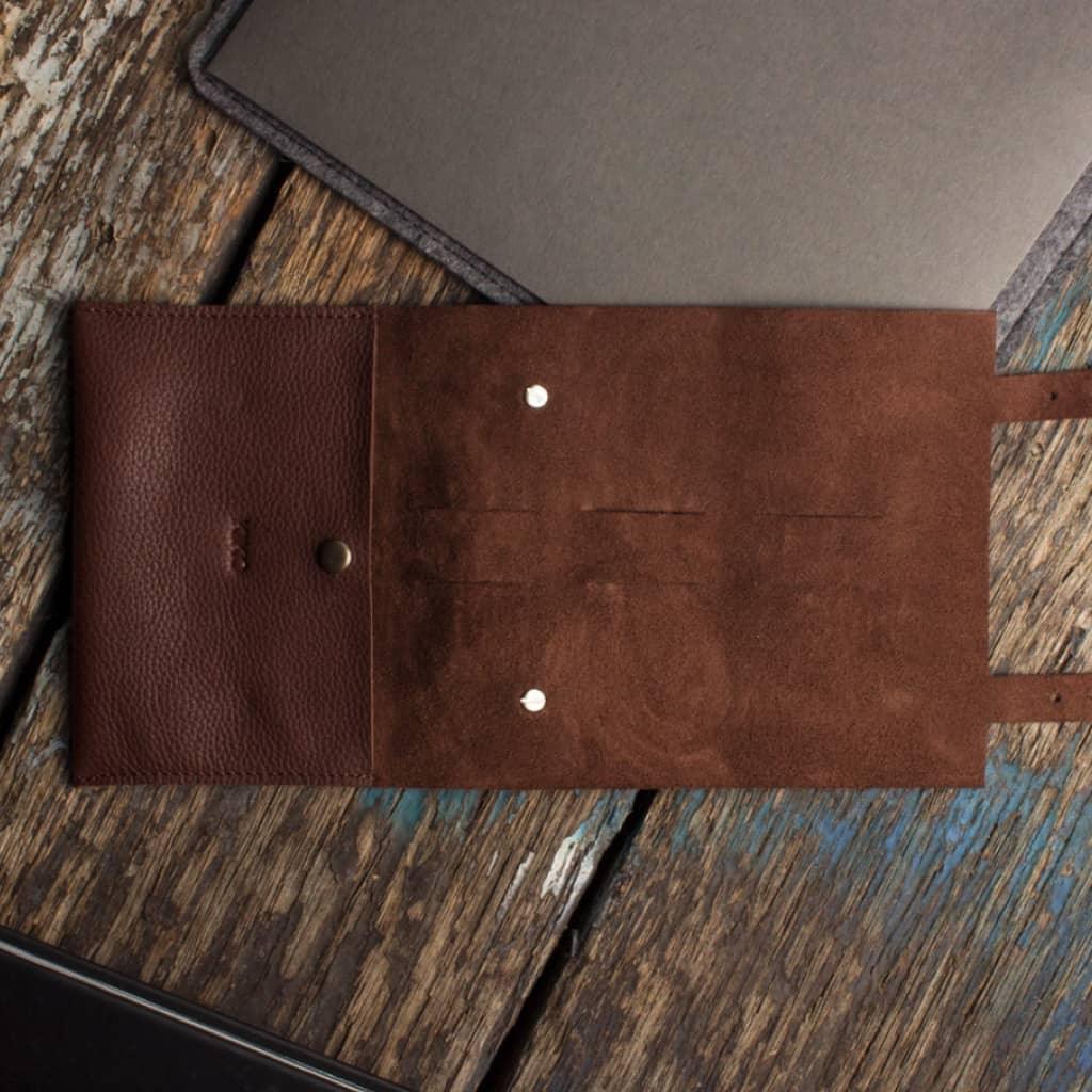 Brown Leather Cord Wrap - MRSLM