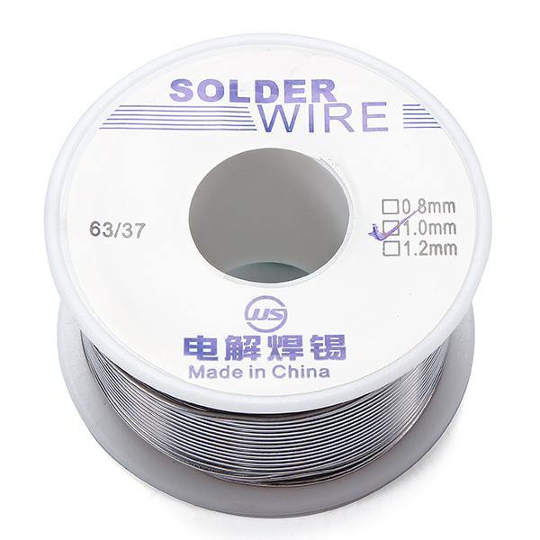 100g 63/37 0.6/0.8/1.0/1.2/1.8mm Tin Lead Soldering Wire Reel Solder Rosin Core - MRSLM