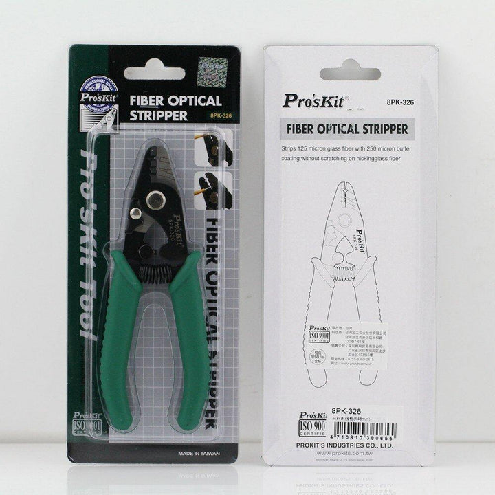 Pro'sKit 8PK-326 Tri-Hole Optical Fiber Cable Stripper Fiber Stripping Pliers Fiber Miller Pliers - MRSLM