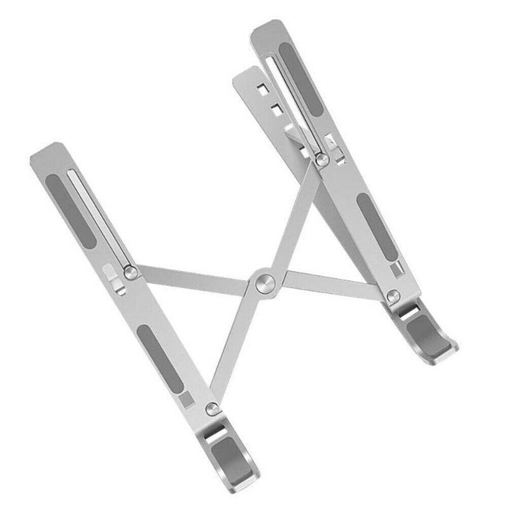 Aluminum Alloy Tablet Bracket Mount Foldable Portable Laptop Stand Holder Rack Pad Holder - MRSLM