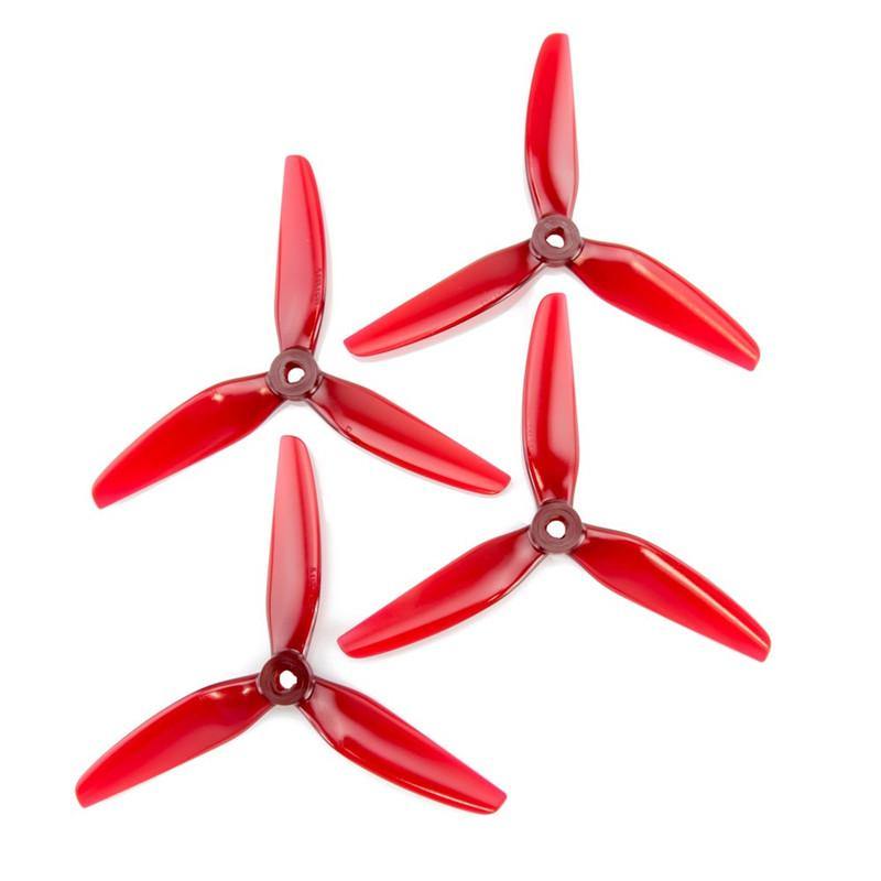 HQProp DP5.1X4.1X3 3-blade 5.1Inch Poly Carbonate POPO Propeller 2CW+2CCW - MRSLM