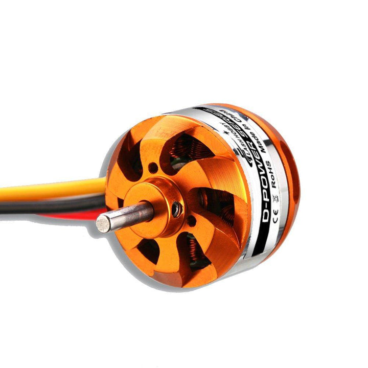 Flash Hobby D2822 1100KV 1450KV 1800KV 2600KV 2-3S Brushless Motor For RC Airplane - MRSLM