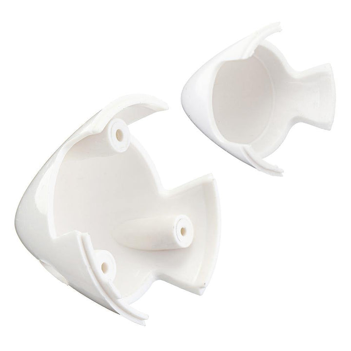 35mm/55mm Plastic Propeller Spinner White with Propeller Clip - MRSLM