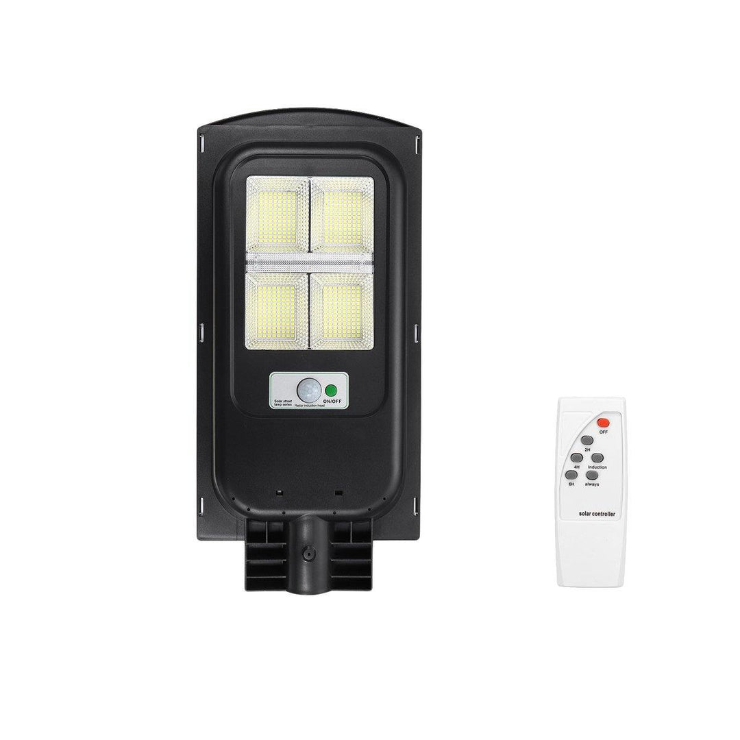 208/416/624/832 LED Solar Power Street Light PIR Motion Sensor Wall Lamp Remote - MRSLM