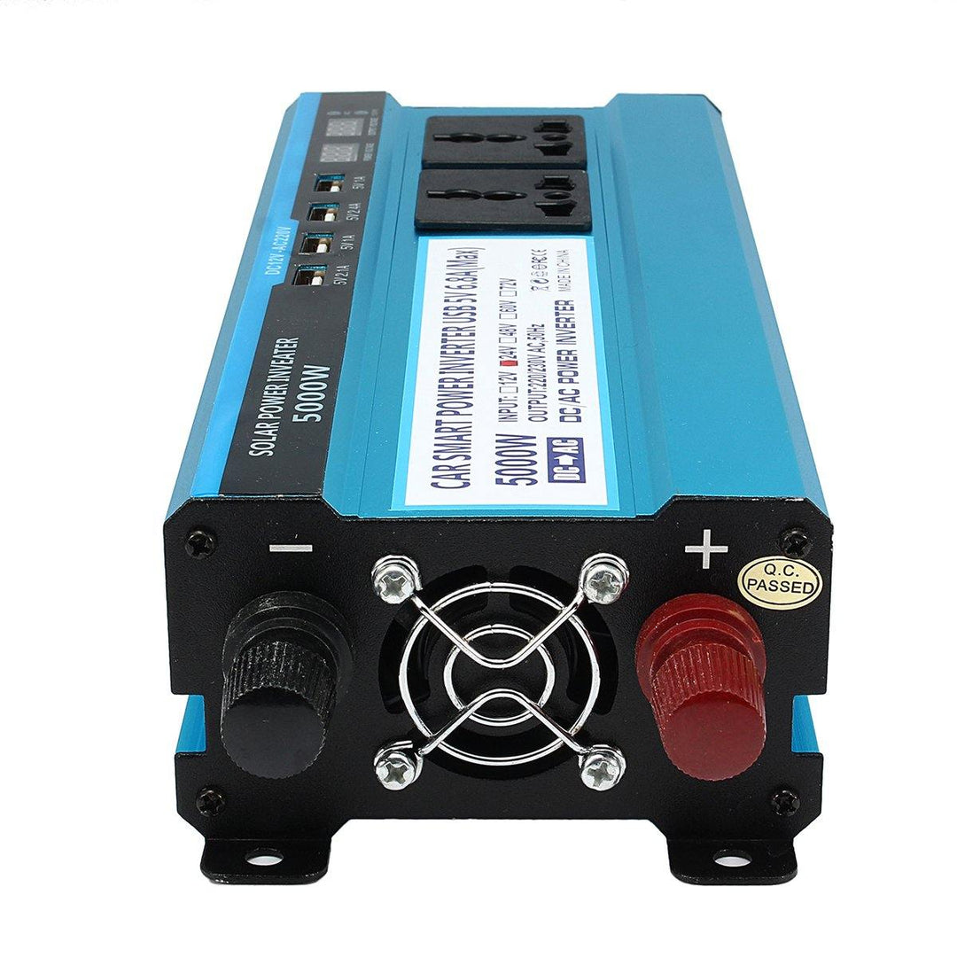 Solar Power Inverter 5000W Peak DC 12/24/48V To AC 220V Modified Sine Wave Converter - MRSLM