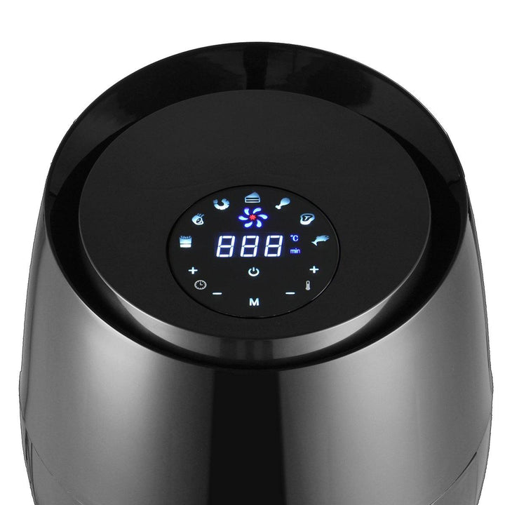 1400W 5.2L Multi-Purpose Eletric Deep Air Fryer Temperature Control Oil Free LCD Touch Screen - MRSLM