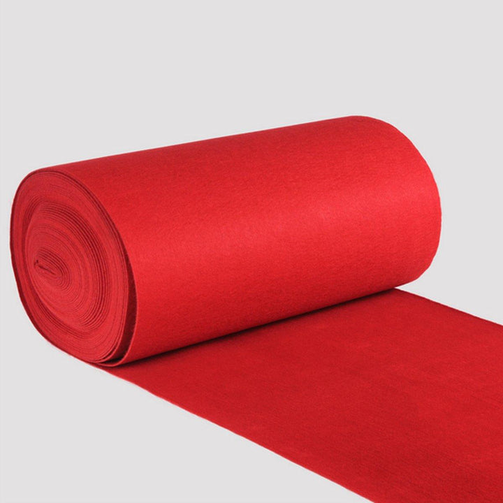 Large Red Carpet Wedding Aisle Floor Runner Hollywood Award Party Decor 65/32ft - MRSLM