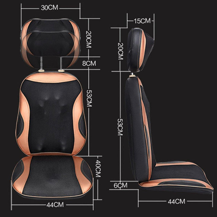 Antistress Full Body Electric Massage Cushion Heat Neck Back - MRSLM