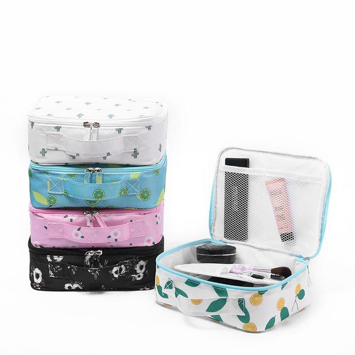 Fresh Style Portable Cosmetic Bag Travel Waterproof Wash Bag - MRSLM