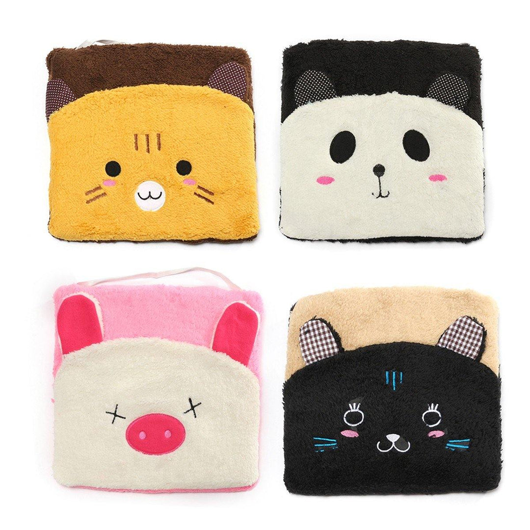 36 x 34cm Cotton Plush Cute Cartoon Cushion Car Office Chair Seat Home Sofa Pillow Pad - MRSLM