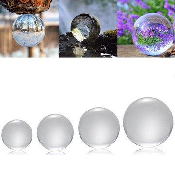 50/100/120/150mm K9 Crystal Photography Lens Ball Photo Prop Background Decor Christmas Gifts - MRSLM