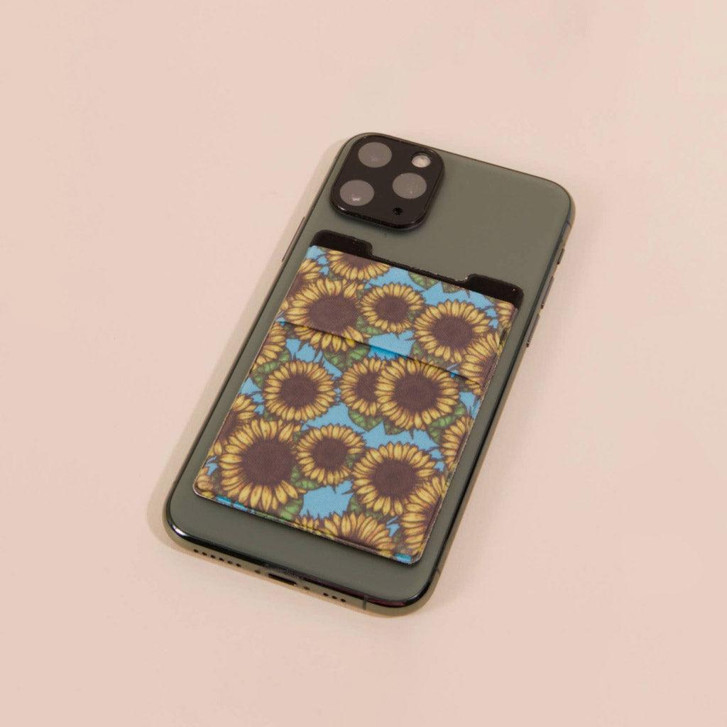 Sunflower Print Phone Pocket - MRSLM