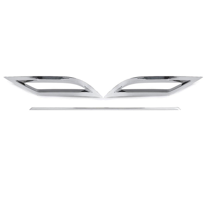 3pcs/Set Rear Bumper Diffuser Lip Spoiler Exhaust Strip Cover Trim For VW MK6 - MRSLM