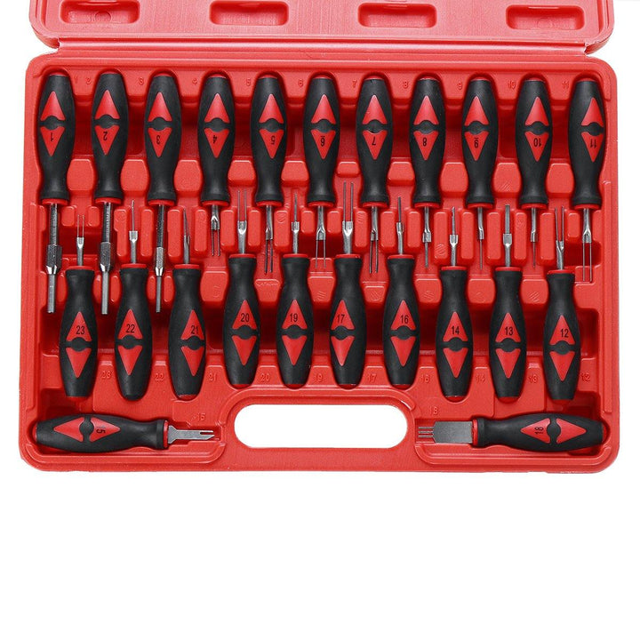 23PCS Universal Terminal Release Tools Set Harness Connector Remover Tool - MRSLM