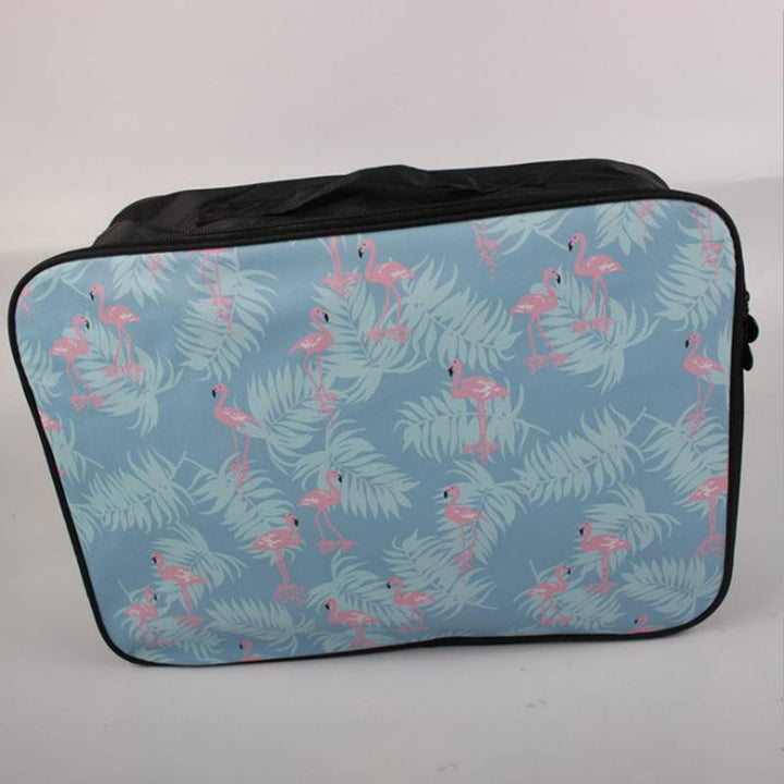 38cm Cute Cartoon Portable Travel Storage Bag Boarding Bag Luggage Clothing Trolley Case Wash Bag - MRSLM