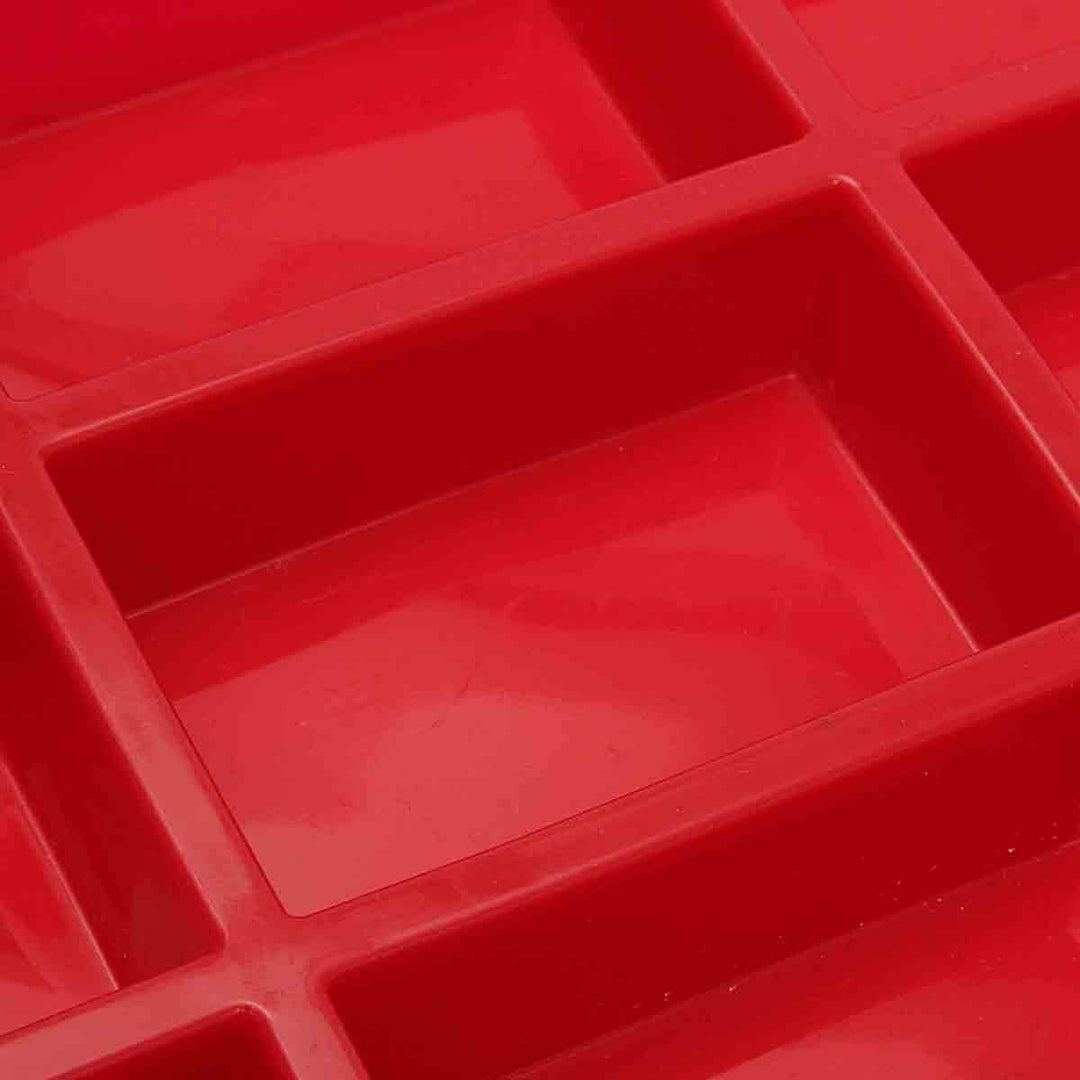 9 Cavity Rectangle Silicone Bread Cupcake Mould DIY Chocolate Soap Bakeware Tray - MRSLM