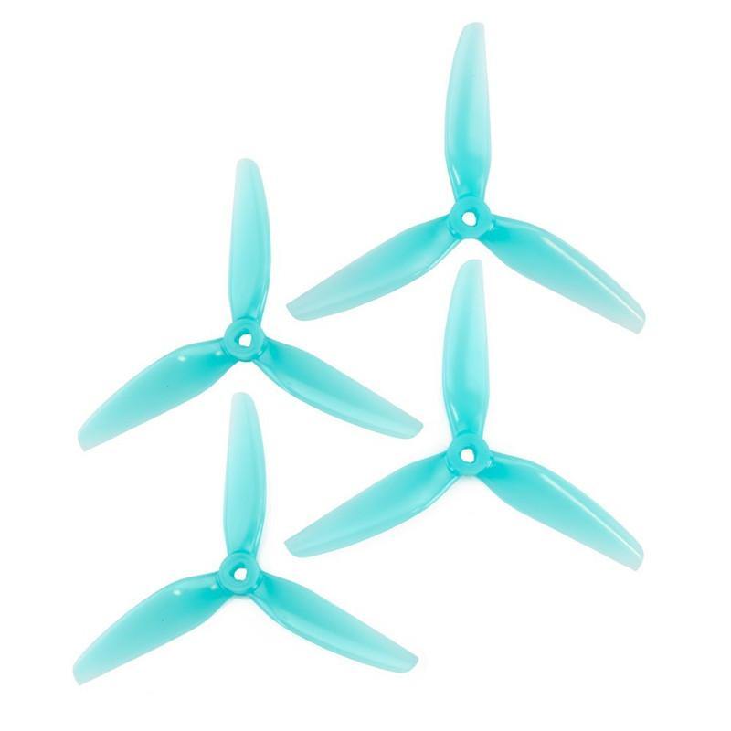 HQProp DP5.1X4.1X3 3-blade 5.1Inch Poly Carbonate POPO Propeller 2CW+2CCW - MRSLM