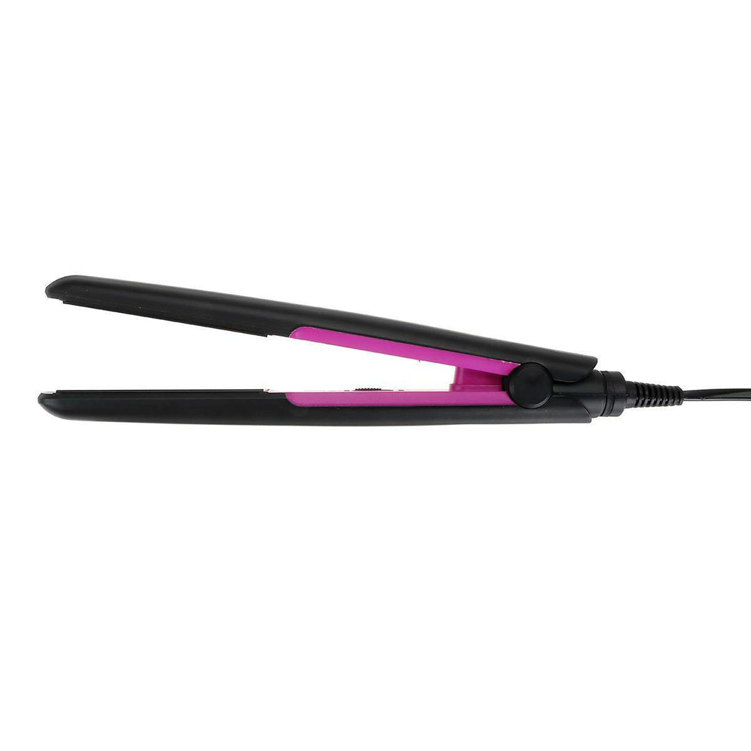 KEMEI Hair Straightener Styling Flat Ceramic Tourmaline Plate Perm Hairdress Tools - MRSLM