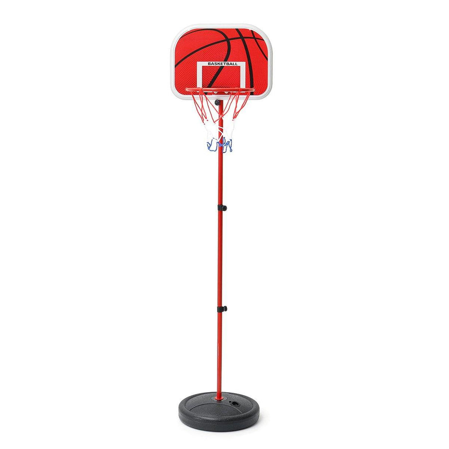 200CM Basketball Hoop Net Ring Adjustable Kit Kids Backboard Stand Game Toy Set - MRSLM