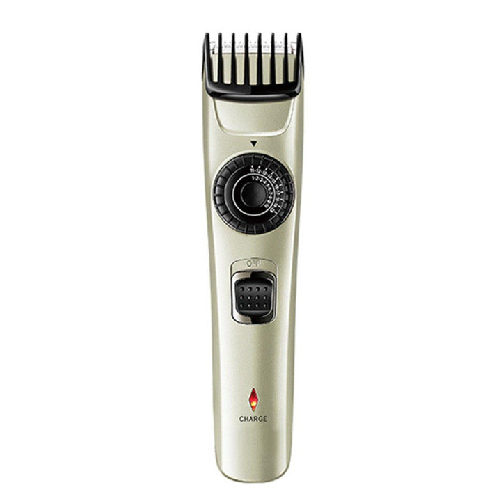 USB Rechargeable Electric Hair Clipper Trimmer Shaver Waterproof Adjustable Limit Comb - MRSLM