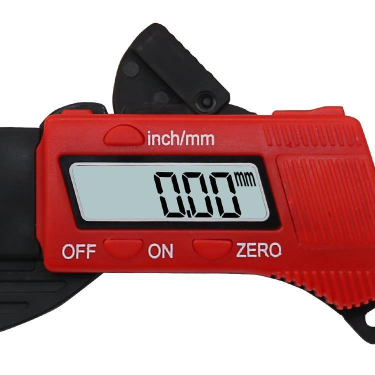 Drillpro 0-12.7mm Caliper Carbon Fiber Composites Digital Thickness Caliper Micrometer Gauge - MRSLM